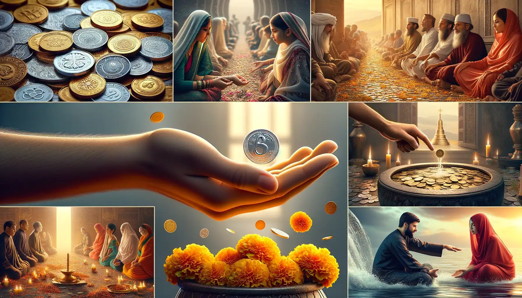 The Role of Coins in Religious Rituals and Offerings