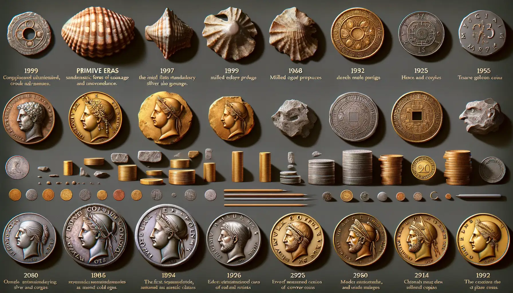 The Evolution of Coin Designs Over Centuries